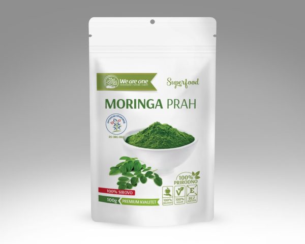 Organska moringa u prahu 100g – dodatak za svakodnevnu vitalnost