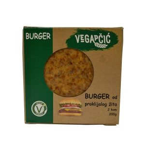 Vegapčić burger 200g
