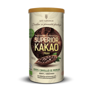 Organski kakao prah Criollo 150g Just Superior (1)