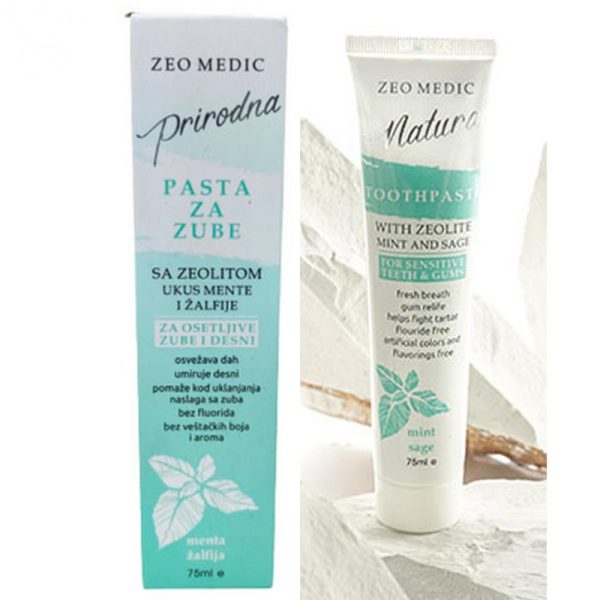 Pasta za zube sa zeolitom 75ml Zeo Medic