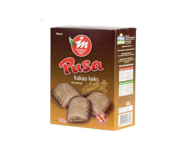 Pusa keks bez glutena 150g