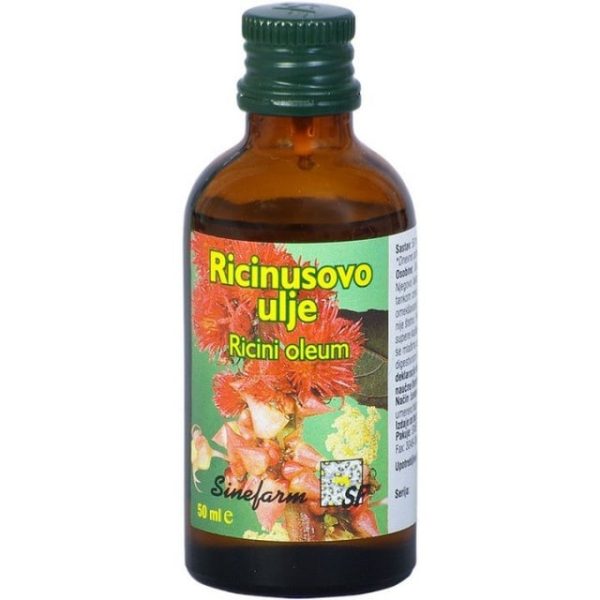 Ulje Ricinusa hladno ceđeno 50ml Sinefarm (1)