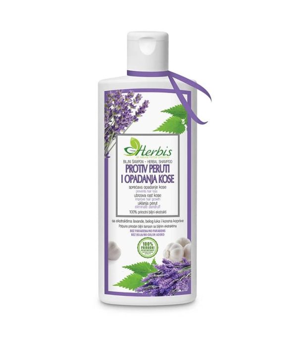 Herbis biljni šampon protiv peruti i opadanja kose 200ml