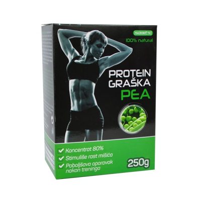 Protein graška 80% 250g Macrobiotic