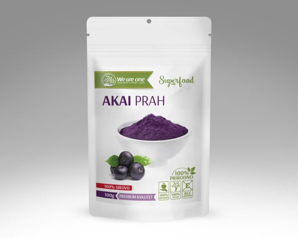 Akai prah 100g We Are One – organski prah akai bobica