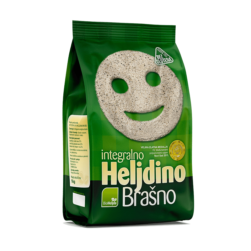 Heljdino integralno brašno bez glutena 1kg Bioheljda