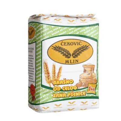 Pšenično integralno brašno Čekovic 1kg