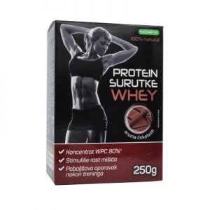 Whey protein čokolada 250g Macrobiotic