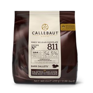 Belgijska crna čokolada Cellebaut 400g