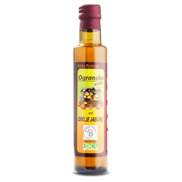 Organsko sirće od divlje jabuke 250ml Raševic
