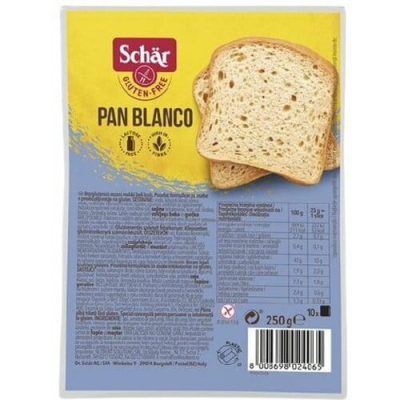 Hleb bez glutena Pan Blanco Schar 250g