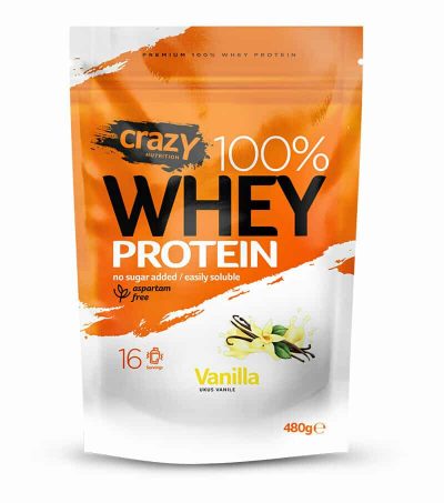 Whey protein - vanila Crazy 480g