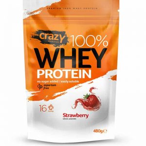 Whey protein - jagoda Crazy 480g