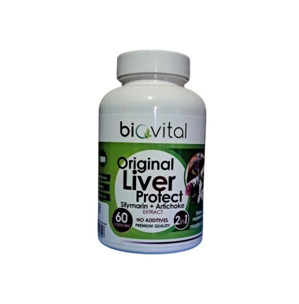 Original Liver Protect kapsule Biovital 60x – dodatak ishrani za detoksikaciju i regeneraciju jetre