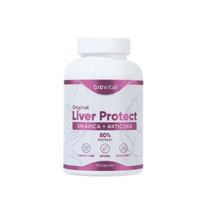 Original Liver Protect kapsule Biovital 60x – dodatak ishrani za detoksikaciju i regeneraciju jetre