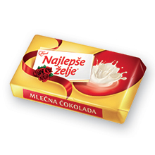 Mini najlepše želje mlečna čokolada 2kg