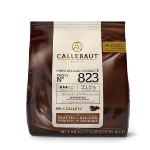 Belgijska mlečna čokolada Callebaut 400g