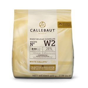 Belgijska bela čokolada Callebaut 400g