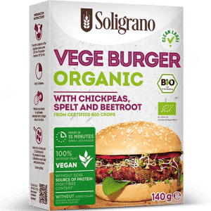 Vege burger Organic Soligrano 140g