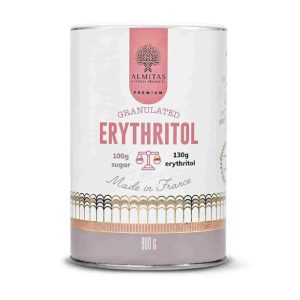 Almitas eritritol u prahu – prirodni zaslađivač bez kalorija, pogodan za dijabetičare i keto dijetu