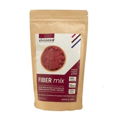 Fiber Mix dodatak ishrani bogat biljnim vlaknima, antioksidansima i omega-3 masnim kiselinama