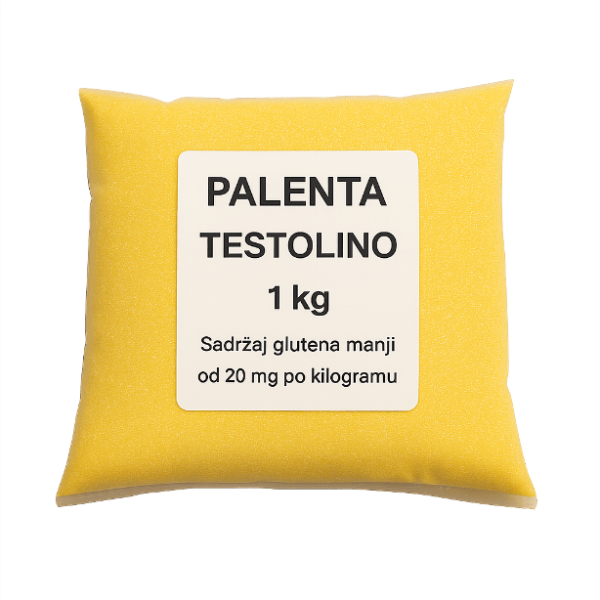 Palenta bez glutena 1kg Testolino