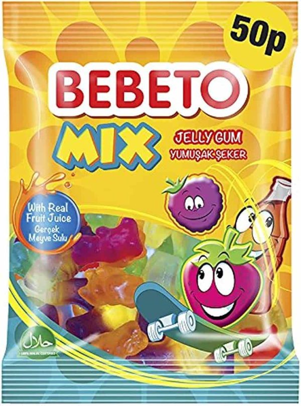 Gumene bombone MIX 1kg BEBETO