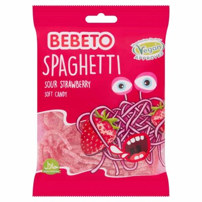 Gumene bombone špageti 1kg Bebbeto