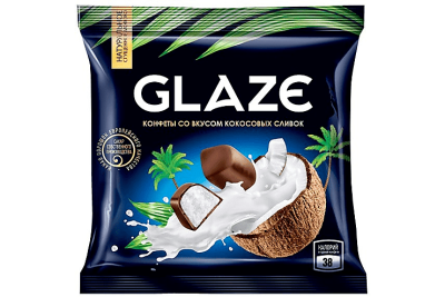 Glaze Čokoladne Bombone sa kokosom 100g