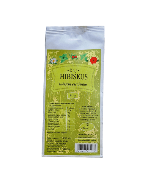 Čaj od cveta hibiskusa 50g