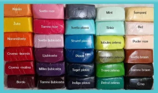 Fondan svetlo roze 1kg