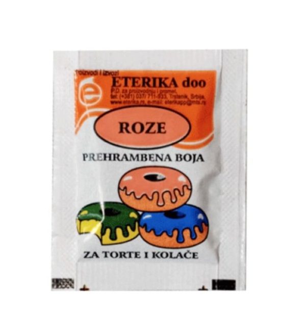 Boja u prahu roze 3g Eterika