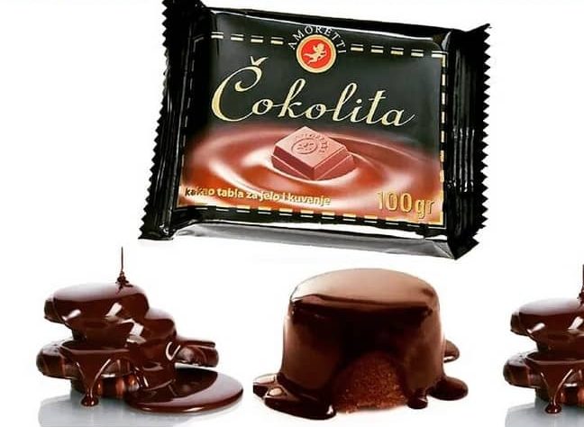 Čokolita bez glutena 100g Amoretti