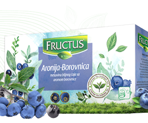 Čaj Aronija Borovnica Fructus