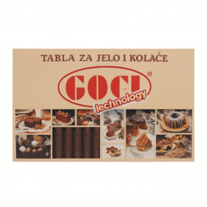 Gold posna bela kakao tabla 100g