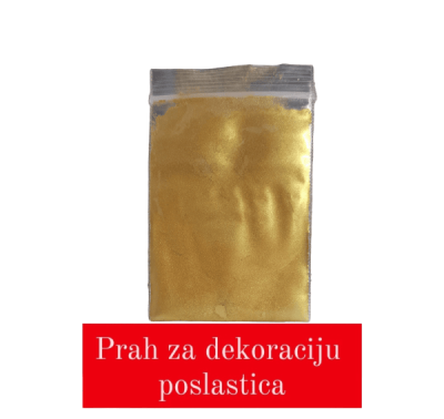 Prah za dekoraciju poslastica Kraljevsko Zlato 4g Iris