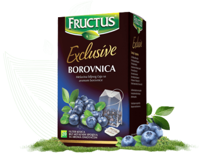 Čaj od Borovnice Exlusive Fructus