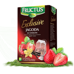 Čaj jagoda sa vanilom Exclusive Fructus