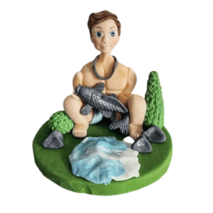 Figurice za tortu golišavi Pecaroš Dekorativna figura