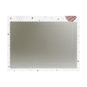 Kutija za Pravougaonu Tortu sa Tacnom: Sigurnost i Praktičnost Kutija za pravougaonu tortu je savršeno rešenje za čuvanje i transport vaših omiljenih slatkih kreacija. Izrađena od visokokvalitetnog kartona, ova kutija pruža čvrstu zaštitu, dok tacna presvučena zaštitnom folijom olakšava serviranje torte. Karakteristike: Kvalitetan Materijal: Napravljena od izdržljivog kartona, ova kutija pruža pouzdanu podršku i zaštitu za vašu tortu tokom transporta i čuvanja. Zaštitna Folija: Tacna je presvučena zaštitnom folijom kako bi se osigurala dodatna zaštita torte od spoljnih uticaja, čuvajući svežinu i oblik torte. Debljina i Nosivost: Tacna ima debljinu od 2.5mm i može nositi teret do 5 kg, pružajući stabilnost i sigurnost tokom transporta. Prilagodljive Dimenzije: U ponudi su dostupne različite dimenzije kutija, prilagodljive veličini i izgledu vaše torte, čineći ih lako prilagodljivim vašim potrebama. Praktične Ručke: Kutija je opremljena ručkama na vrhu, što olakšava nošenje i manipulaciju tokom prenosa. Univerzalna Upotreba: Idealna za svečane događaje, rođendane, proslave i druge prilike kada želite da vaša torta stigne na destinaciju bezbedno i neoštećena. Dimenzije 45 x 33 x 21 cm Cena se redovno ažurira