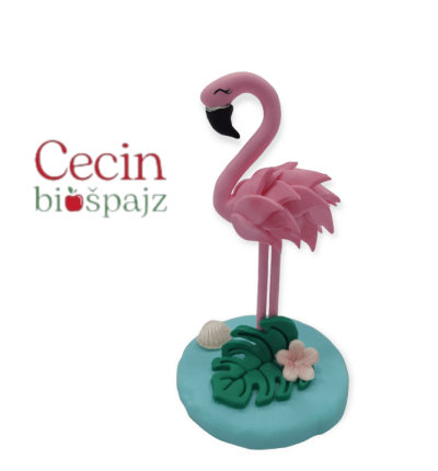 Figurice za tortu Flamingos Dekorativna figura