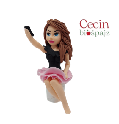 Figurice za tortu selfi devojka Dekorativna figura