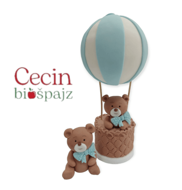 Top 10 figurice za tortu meda u plavom balonu