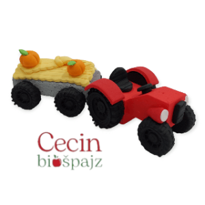 Figurice za tortu crveni traktor sa bundevama Hit figura