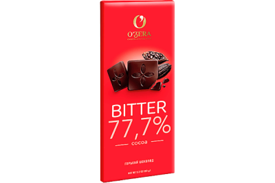Ozera crna čokolada 77% kakaoa 90g