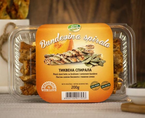 Bundevina spirala 200g Zrno Zdravlja