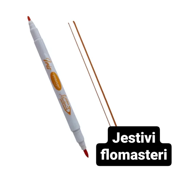 Jestivi flomaster narandžasti