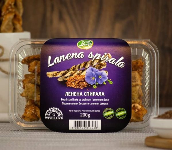 Lanena spirala 200g Zrno zdravlja