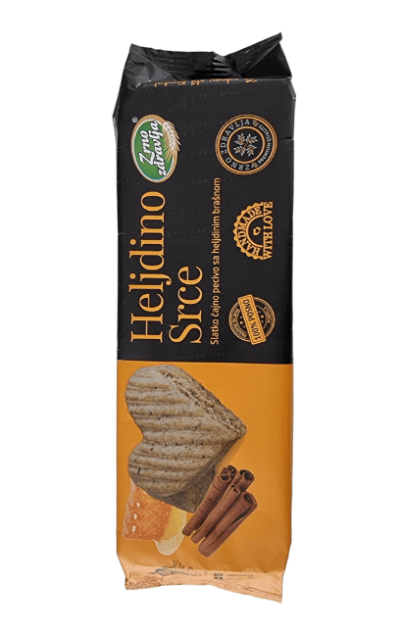 Heljdino medeno srce 160g Zrno Zdravlja