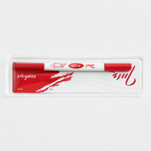 Jestivi flomaster crveni